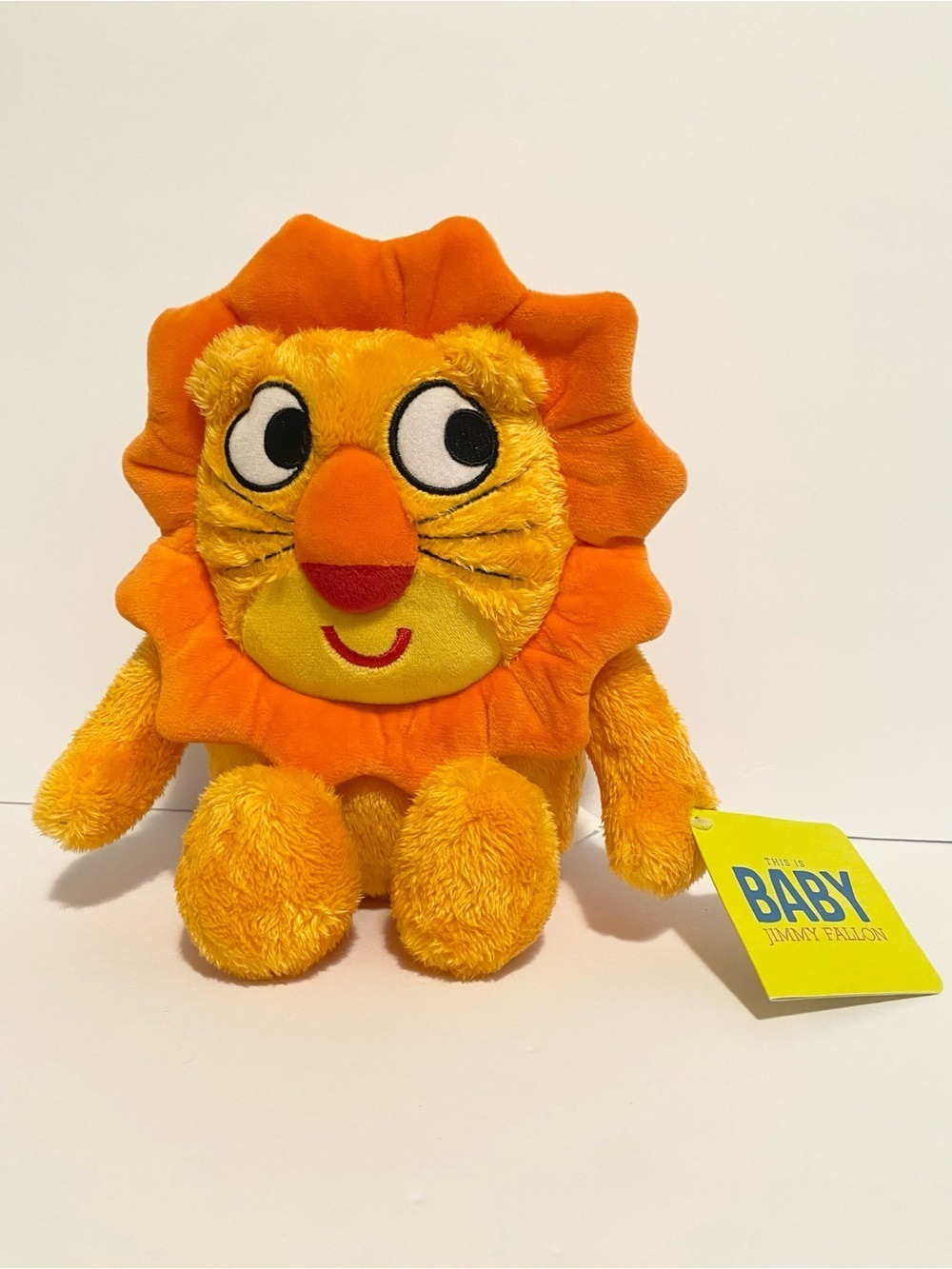 Kohl's Cares This Is Baby Jimmy Fallon Lion Plush Toy Stuffed Animal Orange NWT